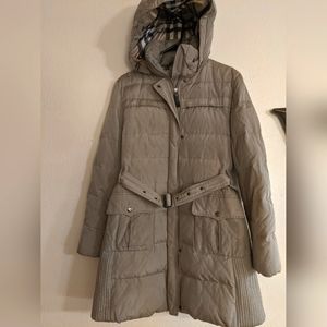 Burberry Hooded Parka Coat